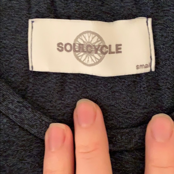 SoulCycle Tank - Heathered Navy Sz Small - Picture 2 of 3